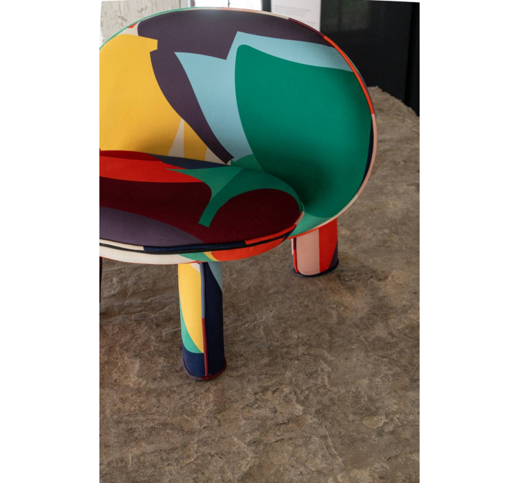 Крісло Dino ARHIVE FABRIC Sonia Delaunay ShishkaProject4